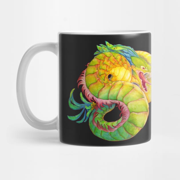 Feathered Serpent Dragon by charamath